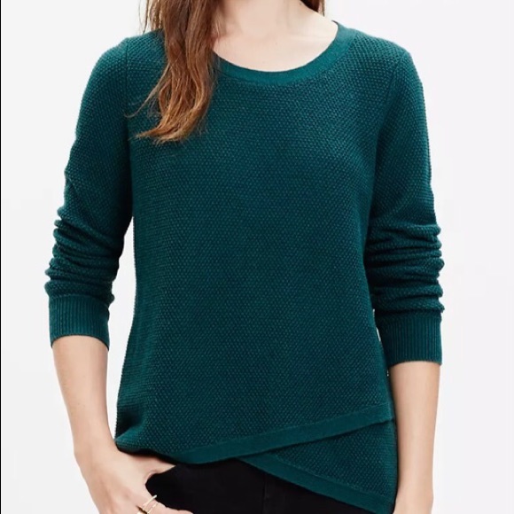 Madewell Feature Pullover Sweater in Gray - Picture 2 of 7